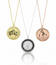 Load image into Gallery viewer, Custom Graduation Logo Necklace - Celebrate Your Achievement with a Personalized Touch