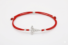 Load image into Gallery viewer, Nurse's Pride Sterling Silver Caduceus Bracelet - A Tribute to Compassionate Care