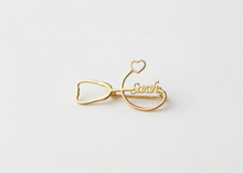 Load image into Gallery viewer, Personalized 925 Sterling Silver Stethoscope Brooch