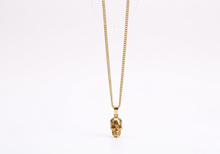 Load image into Gallery viewer, Skull Charm Necklace - Daring Statement Piece with Unique Design