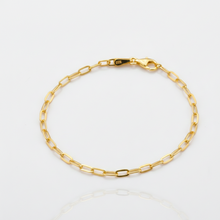 Load image into Gallery viewer, 925 Sterling Silver Link Chain Bracelet