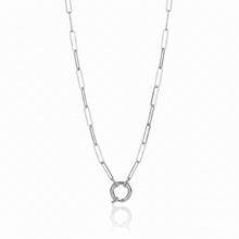 Load image into Gallery viewer, Sailor Lock Paperclip Chain Necklace