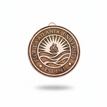 Load image into Gallery viewer, Engraved College Logo Medal - 925 Sterling Silver Graduation Gift for Proud Graduates