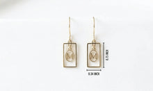 Load image into Gallery viewer, SilverGoldandRose Personalized Dangle Earrings