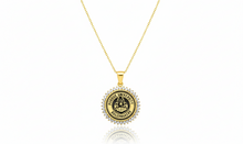 Load image into Gallery viewer, Personalized Graduation Medallion Necklace in Sterling Silver