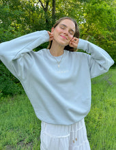 Load image into Gallery viewer, God Is Here Unisex Crewneck