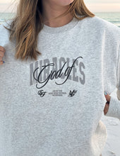 Load image into Gallery viewer, God of Miracles Unisex Crewneck