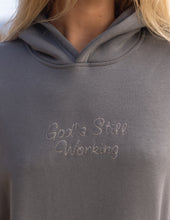 Load image into Gallery viewer, God's Still Working Unisex Hoodie