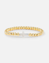 Load image into Gallery viewer, Gold Cross Bracelet