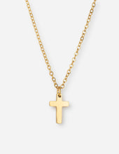 Load image into Gallery viewer, Gold Cross Necklace