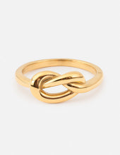 Load image into Gallery viewer, Gold Knot Ring
