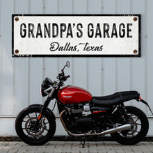 Load image into Gallery viewer, Grandpa's Garage Sign
