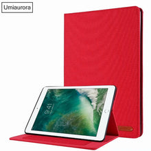 Load image into Gallery viewer, Leather Case with Inside Pocket for iPad
