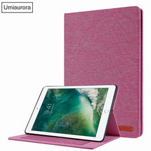 Load image into Gallery viewer, Leather Case with Inside Pocket for iPad