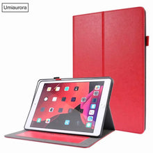 Load image into Gallery viewer, Leather Case with Inside Pocket for iPad