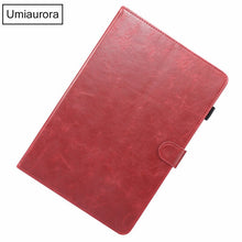 Load image into Gallery viewer, Leather Case with Inside Pocket for iPad