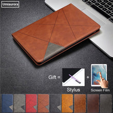 Load image into Gallery viewer, Leather Case with Inside Pocket for iPad