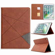 Load image into Gallery viewer, Leather Case with Inside Pocket for iPad