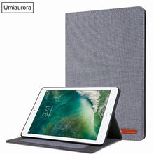 Load image into Gallery viewer, Leather Case with Inside Pocket for iPad