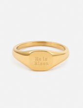 Load image into Gallery viewer, He Is Risen Signet Ring