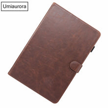 Load image into Gallery viewer, Leather Case with Inside Pocket for iPad
