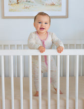 Load image into Gallery viewer, Heart Bamboo Convertible Footed Onesie