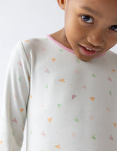 Load image into Gallery viewer, Heart Bamboo Kids Pajama Set