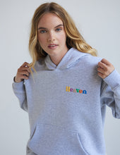 Load image into Gallery viewer, Heaven Heather Grey Unisex Hoodie
