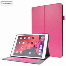 Load image into Gallery viewer, Leather Case with Inside Pocket for iPad