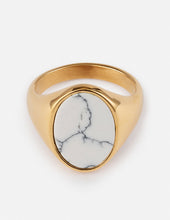 Load image into Gallery viewer, Howlite Stone Ring