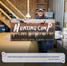 Load image into Gallery viewer, Fishing And Hunting Sign IV