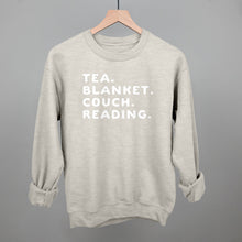 Load image into Gallery viewer, Tea Blanket Couch Reading