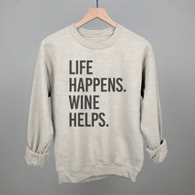 Load image into Gallery viewer, Life Happens Wine Helps