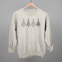 Load image into Gallery viewer, Christmas Tree Doodles (Black)
