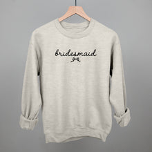 Load image into Gallery viewer, Bridesmaid Bow + Script