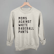 Load image into Gallery viewer, Moms Against White Baseball Pants