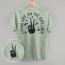 Load image into Gallery viewer, Living Life On The Sidelines Soccer (Back Print)