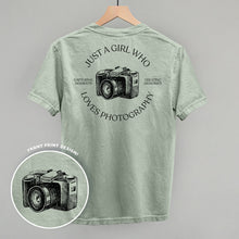 Load image into Gallery viewer, Just A Girl Who Loves Photography (Back Print)