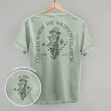 Load image into Gallery viewer, Consider Where The Wildflowers Grow (Back Print)