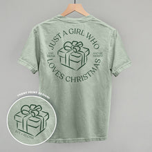 Load image into Gallery viewer, Just A Girl Who Loves Christmas (Back Print)