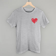 Load image into Gallery viewer, Baseball Heart (Left Chest)