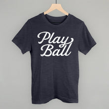 Load image into Gallery viewer, Play Ball (Vintage Script White)