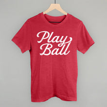 Load image into Gallery viewer, Play Ball (Vintage Script White)