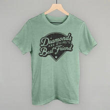 Load image into Gallery viewer, Diamonds Are A Girl's Best Friend (Vintage Script)