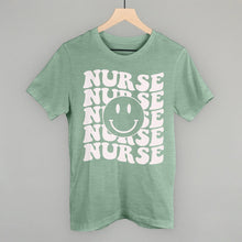 Load image into Gallery viewer, Retro Nurse Smiley (Repeated)
