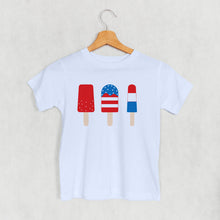 Load image into Gallery viewer, Red White &amp; Blue Popsicles (Kids)
