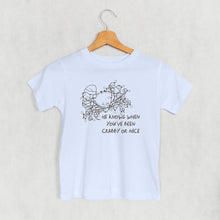 Load image into Gallery viewer, He Knows When You've Been Crabby Or Nice (Kids)