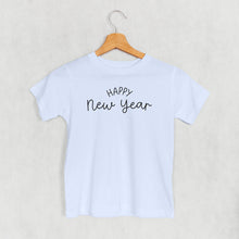 Load image into Gallery viewer, Happy New Year (Black) (Kids)