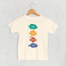 Load image into Gallery viewer, Here Fishy Colorful (Kids)
