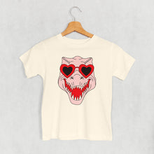 Load image into Gallery viewer, Dino Heart Glasses (Pink) (Kids)